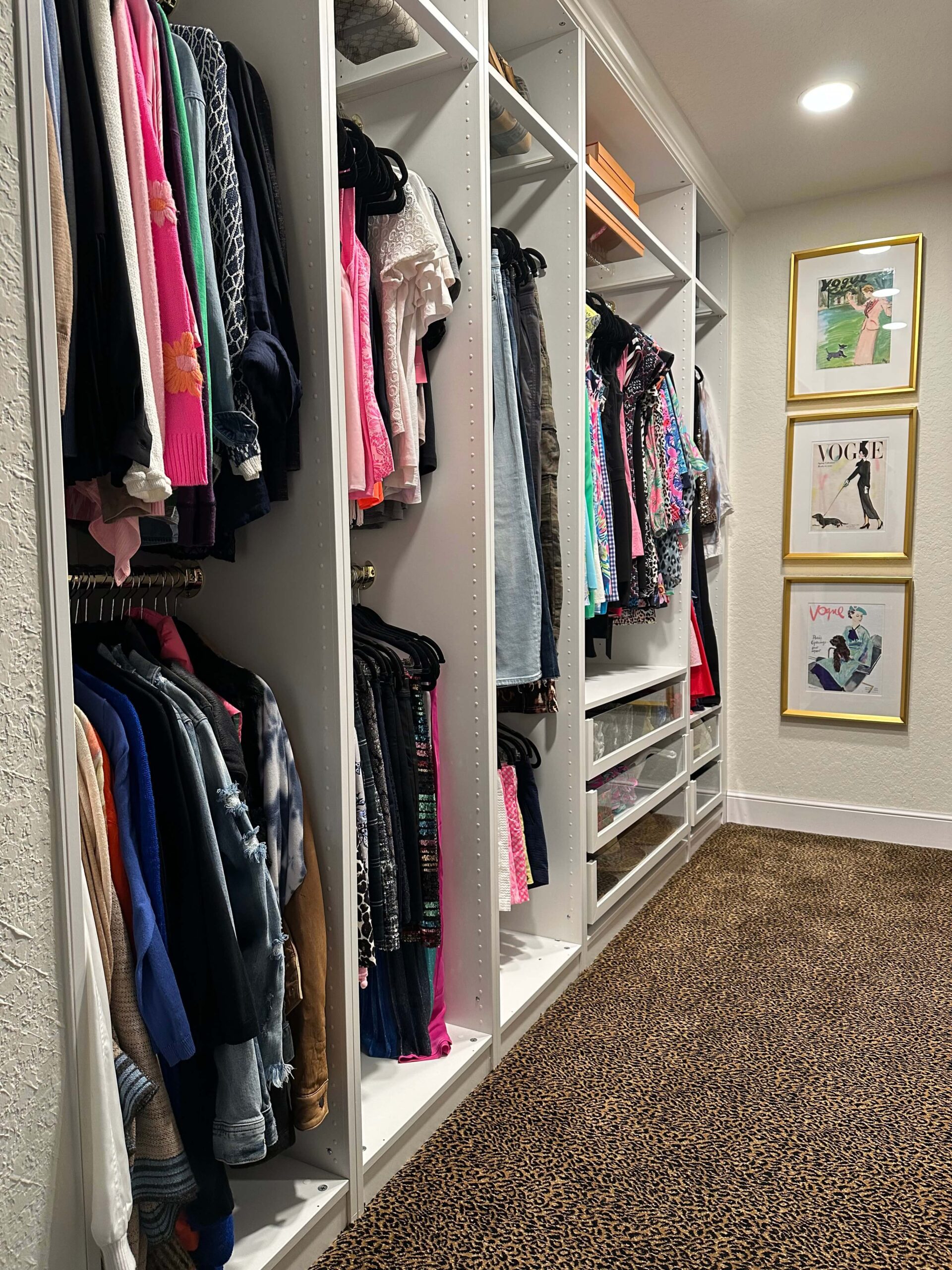 Design of a Sensational IKEA Closet - izzy-living.com