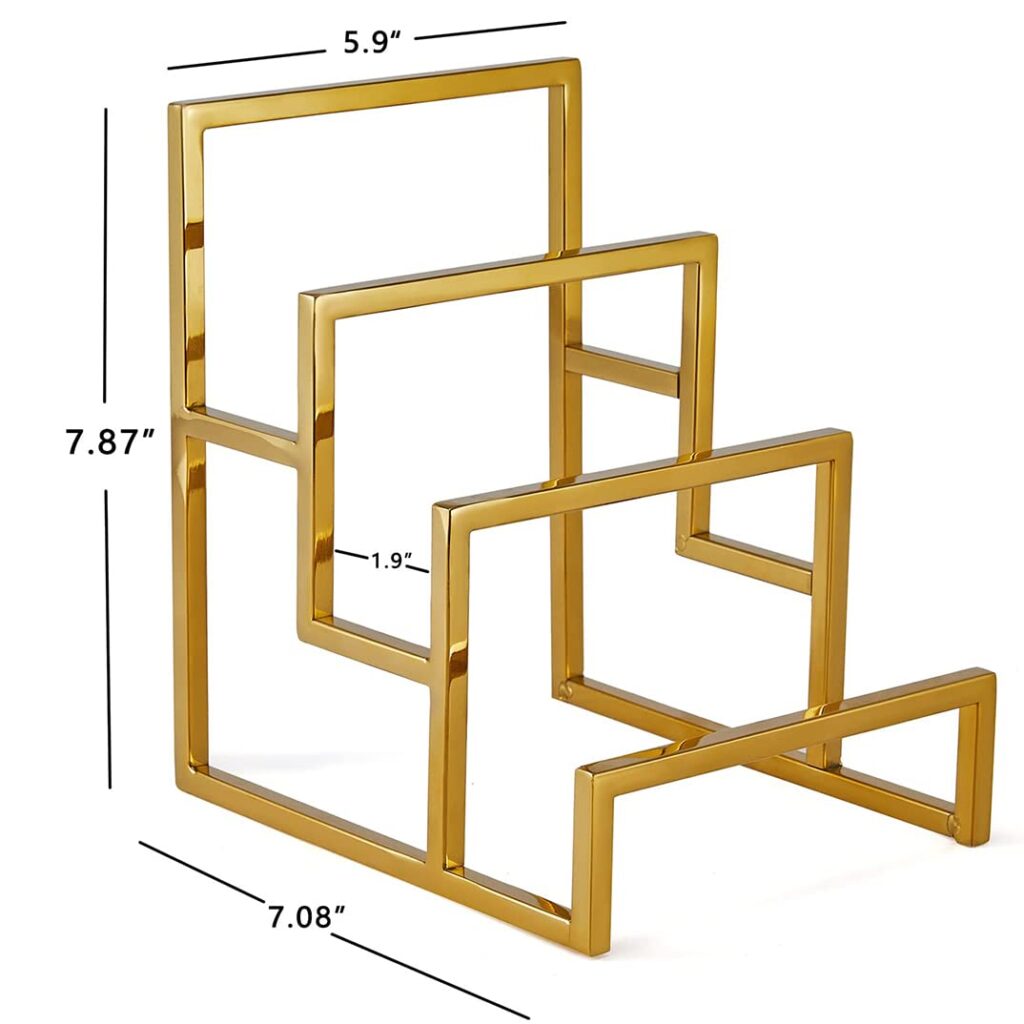 gold accessory for closet