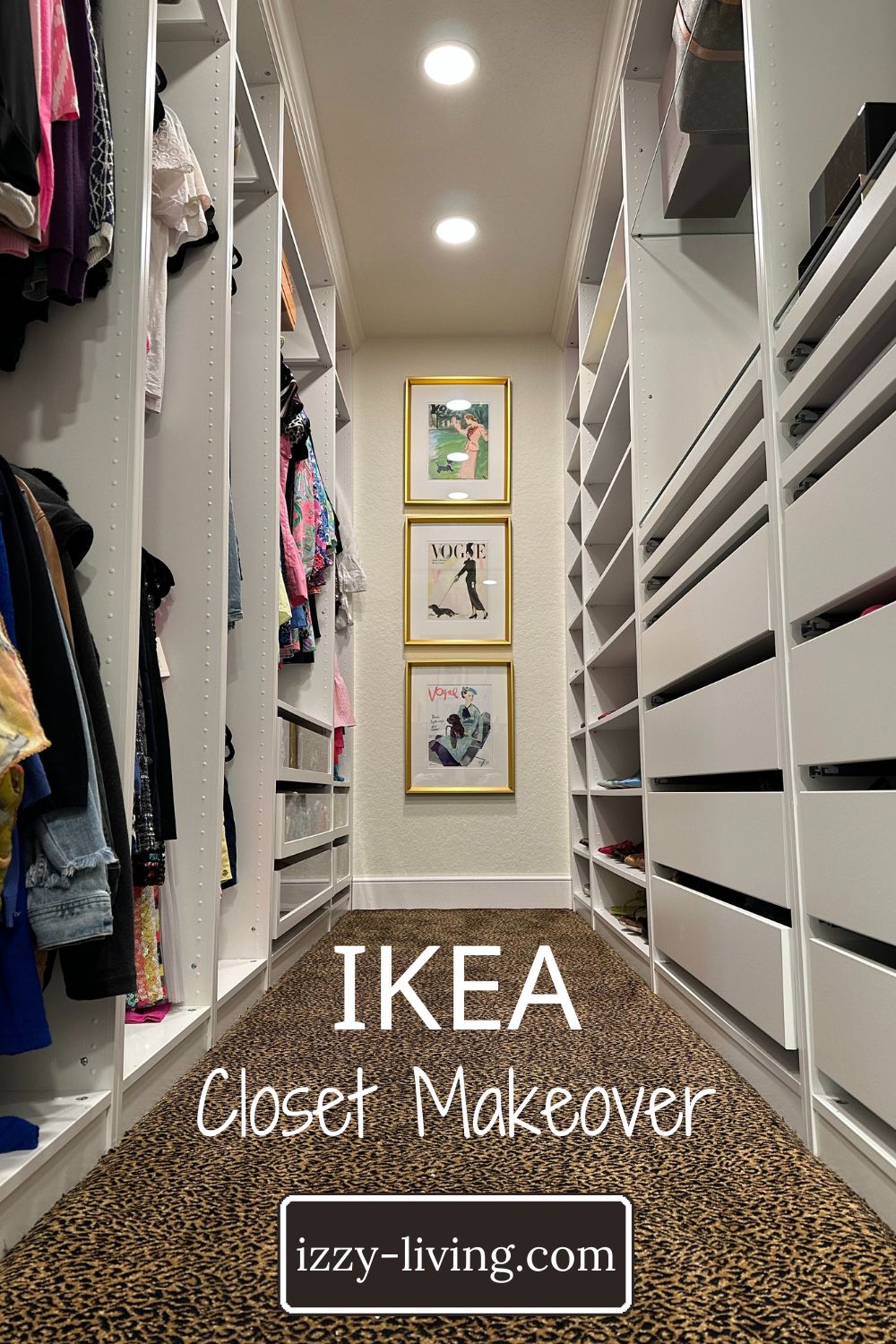 Design of a Sensational IKEA Closet