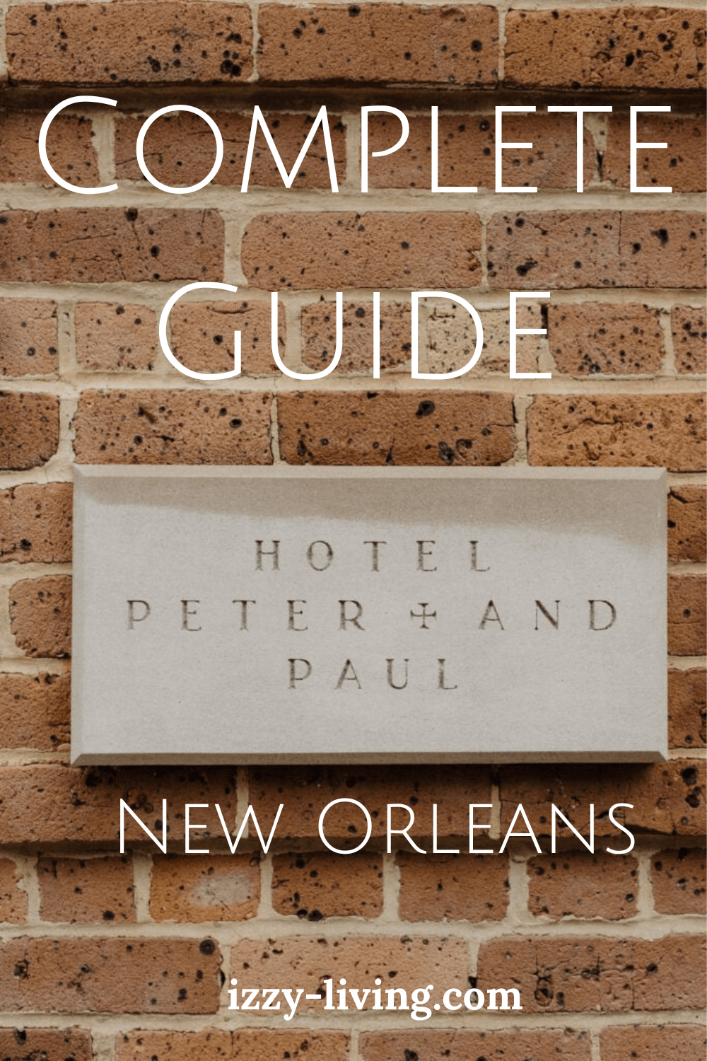 Hotel Peter and Paul in New Orleans