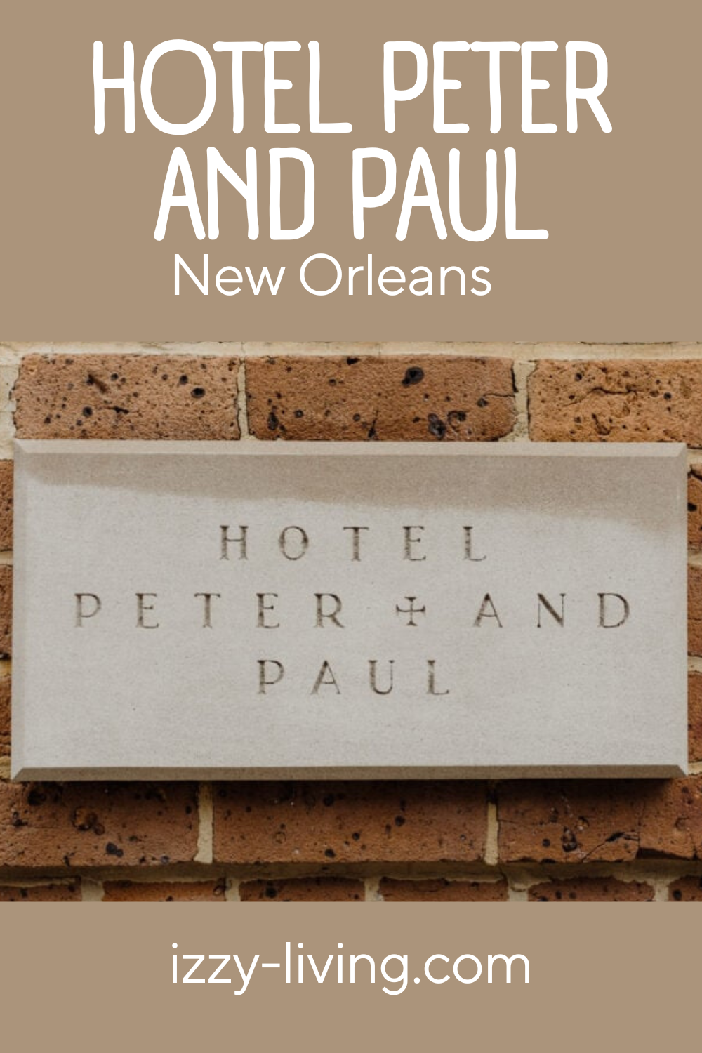 Hotel Peter and Paul in New Orleans