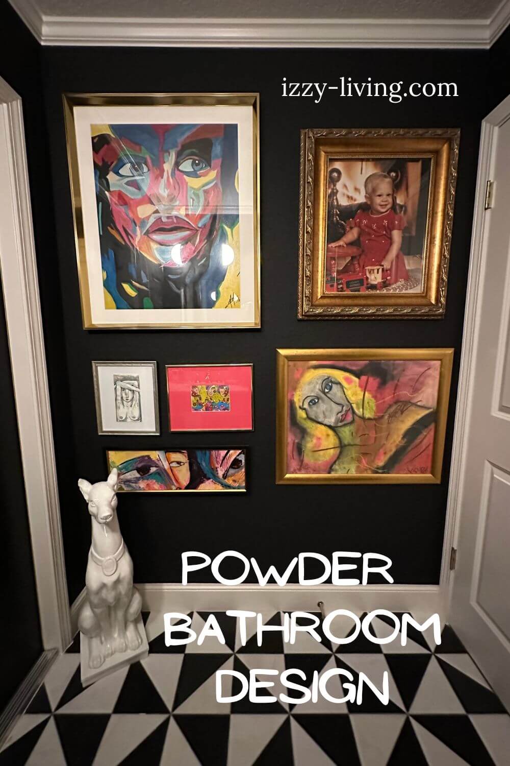 The New Era Powder Bathroom