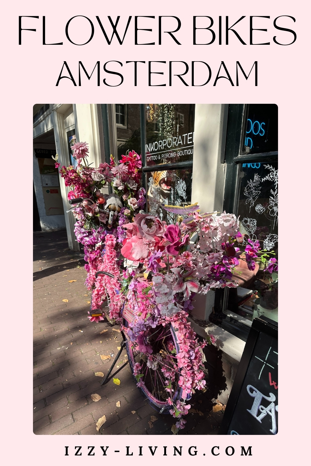 Explore Amsterdam Series · Part 3 of 9 · Flower Bikes