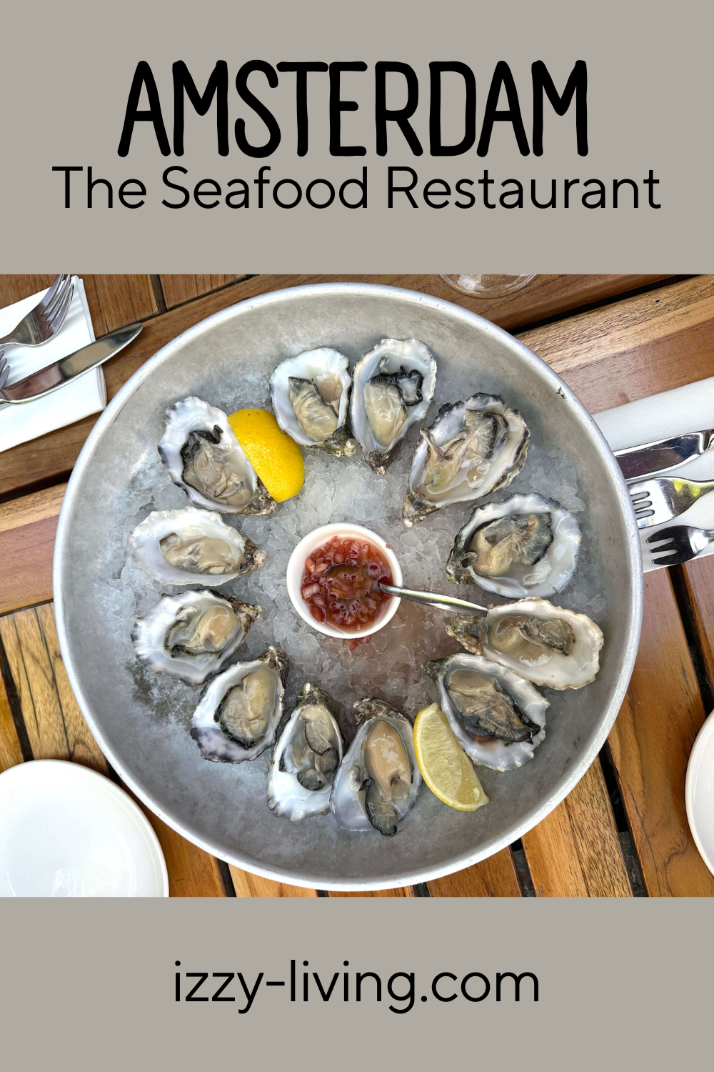 The Seafood Bar in Amsterdam: Where to Eat Seafood in the City