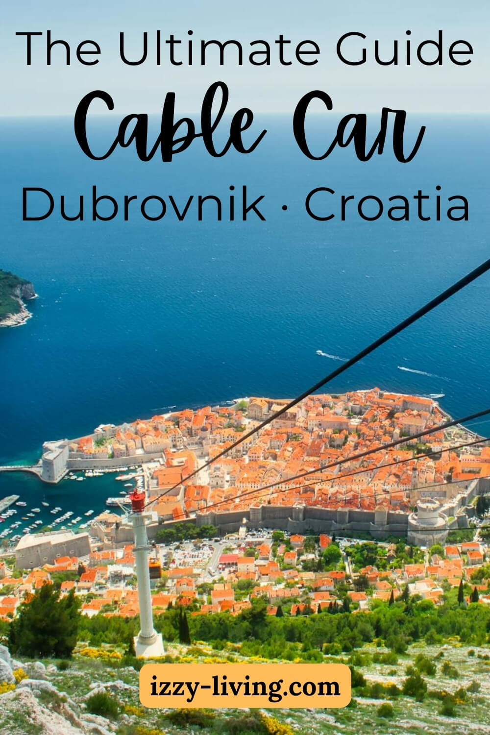 A Ride on the Dubrovnik Cable Car