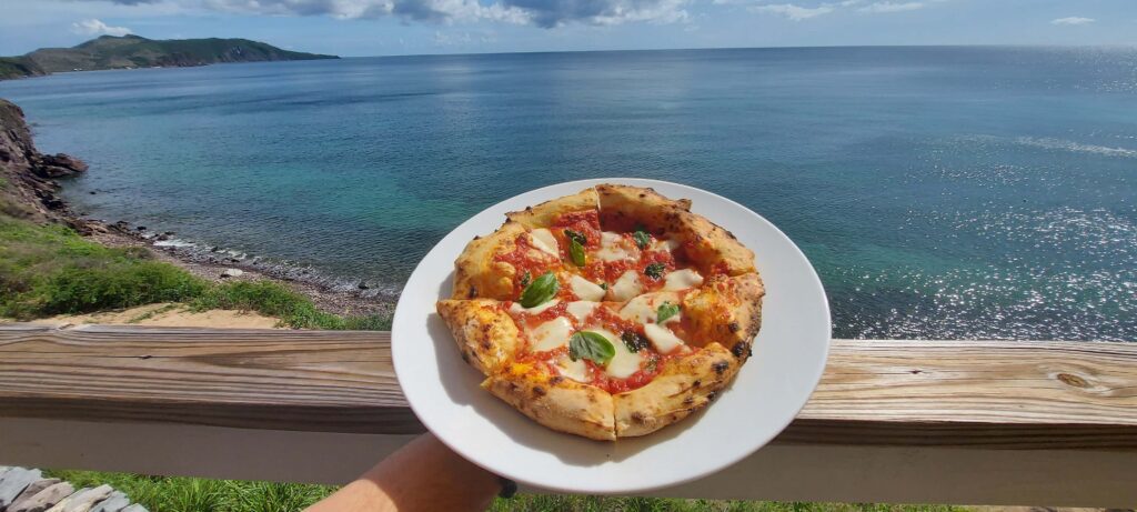 St. Kitts - Orchid Bay Restaurant - Pizza