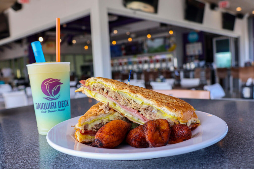 Anna Maria Island Cuban Sandwich Daiquiri Deck