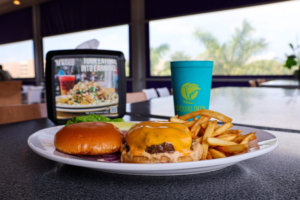 Anna Maria Island Daiquiri Deck Burger