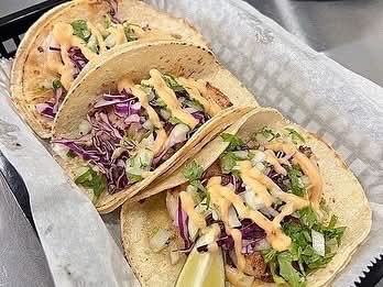 AnnaMaria Island Mexican restaurant Los Chiludos shrimp tacos