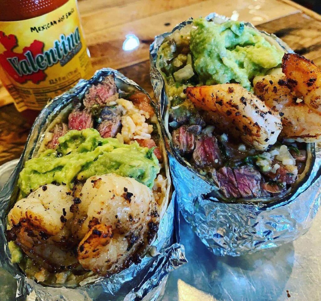 Anna Maria Island Mexican Restaurant Los Chiludos Burrito