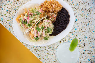 Anna Maria Island Wicked Cantina Shrimp Tacos