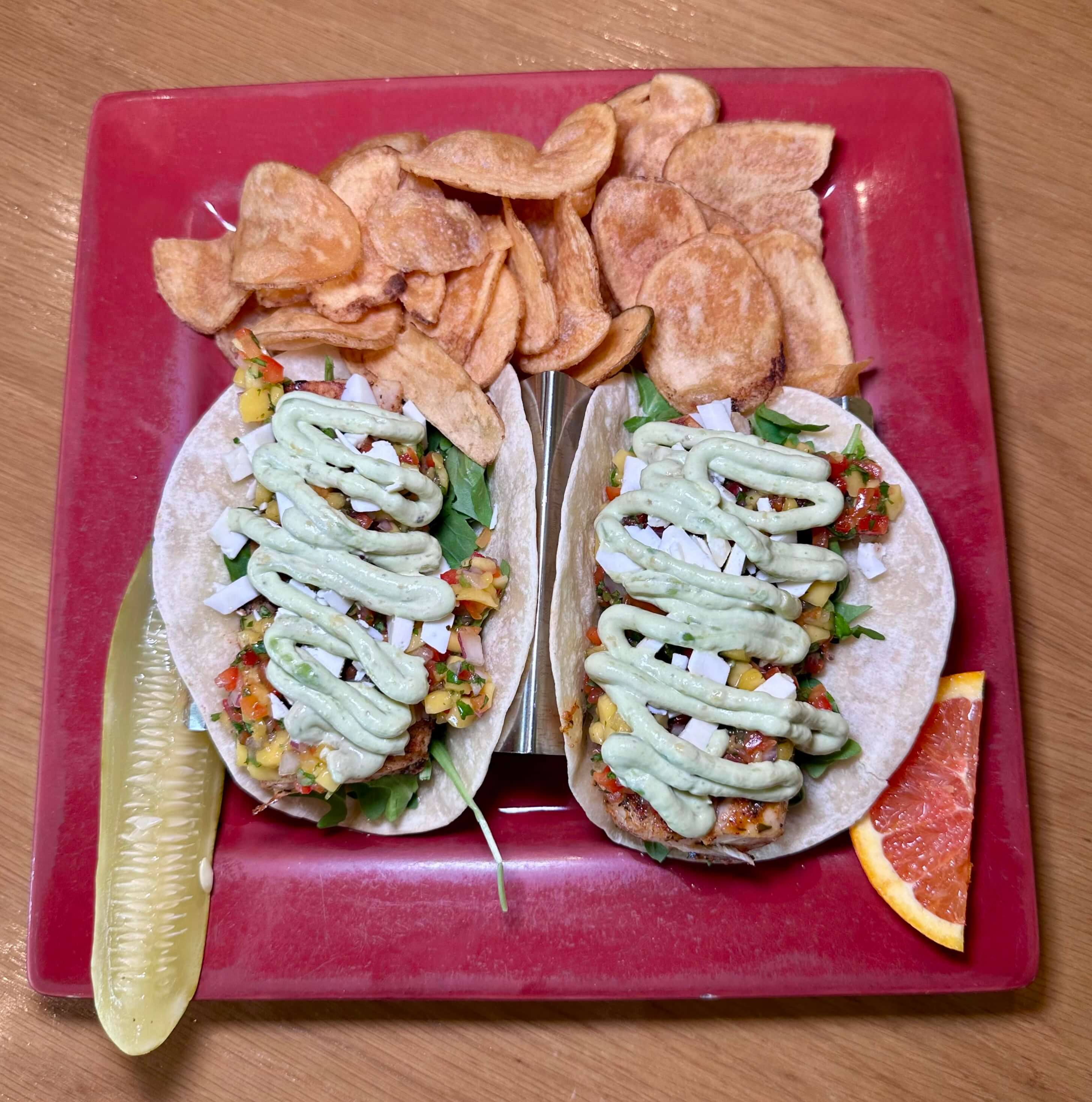 Anna Maria Island Fish Taos Toasted Mango