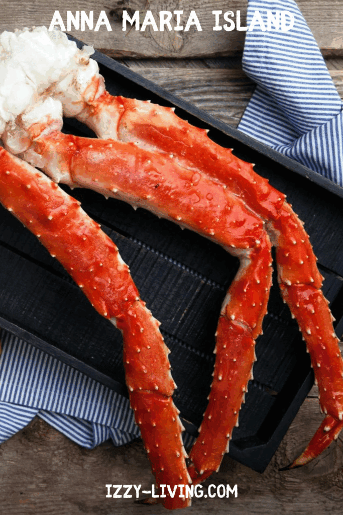 Anna Maria island snow crab legs