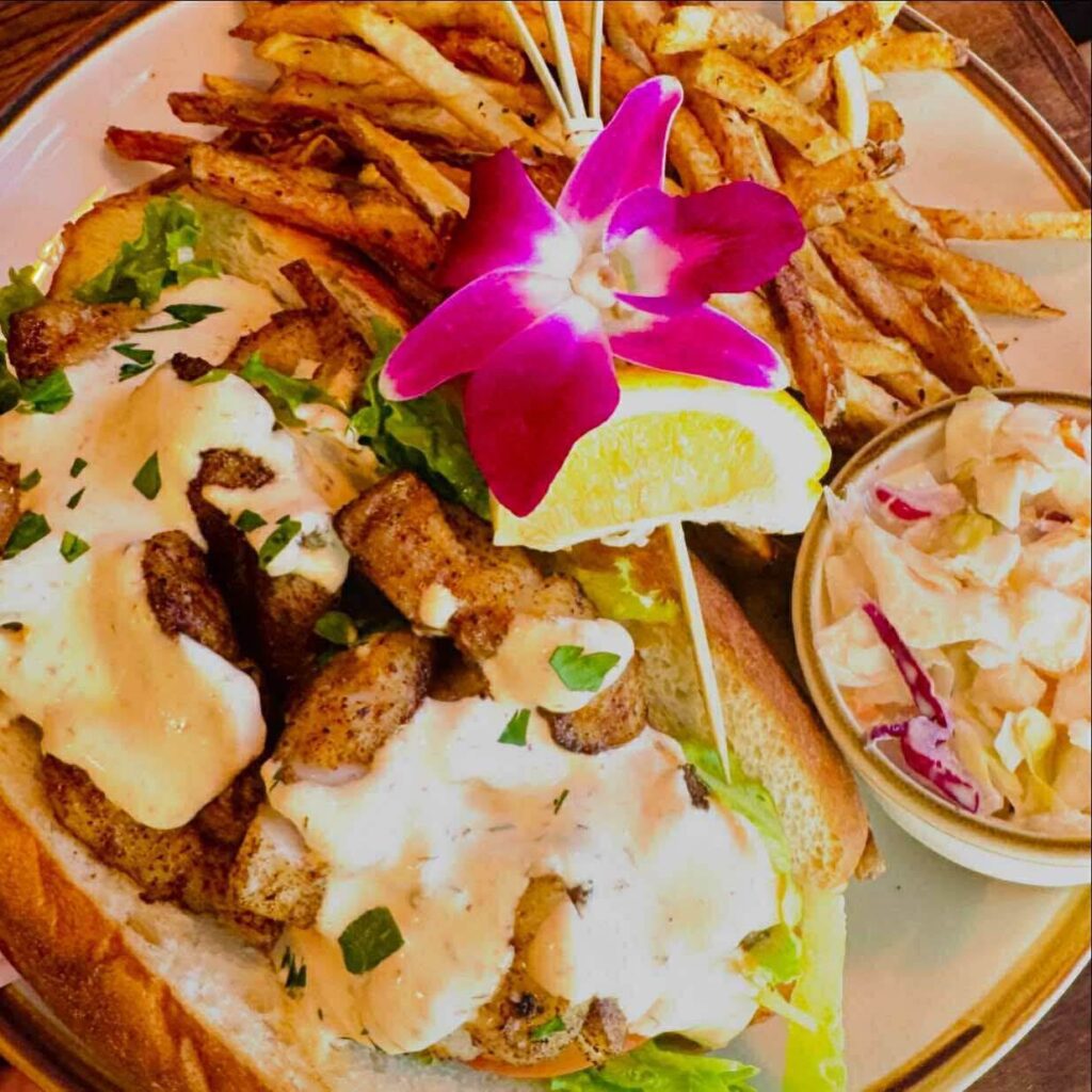 Anna Maria Island Fish PoBoy