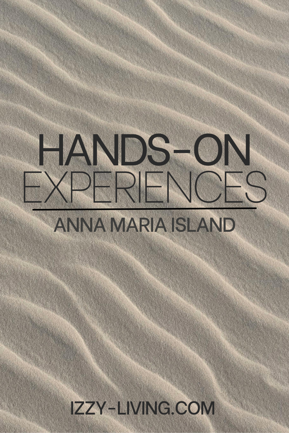 Ultimate Guide To Hands-On Experiences On Anna Maria Island