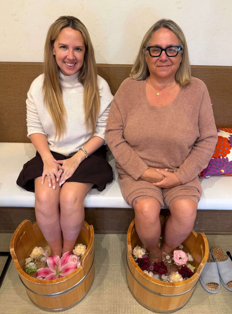 Japan - Kyoto - Arashiyama = Foot Spa