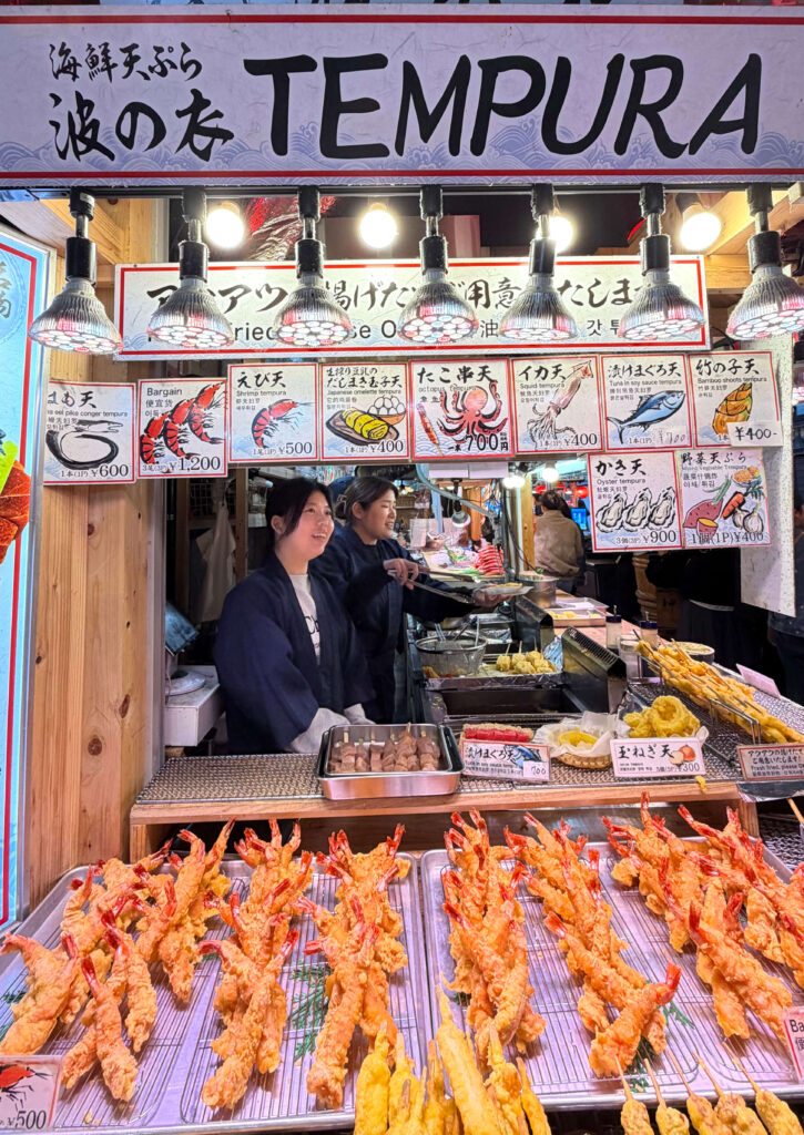 Japan - Kyoto - tempura stall