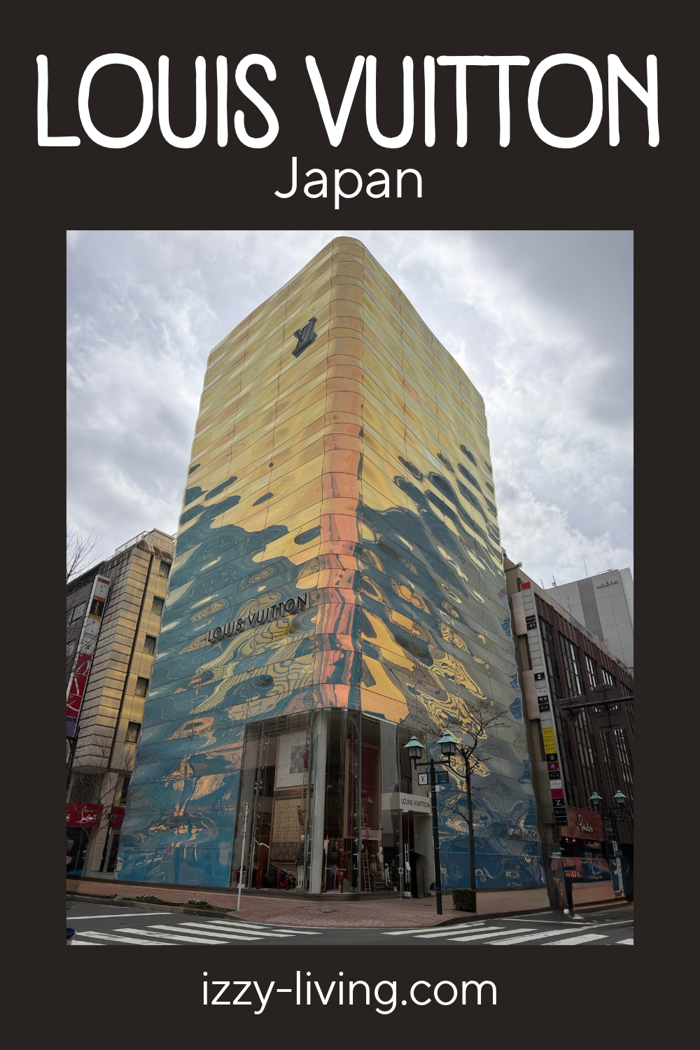 Louis Vuitton Ginza Tokyo: Passport Cover and Le Café V